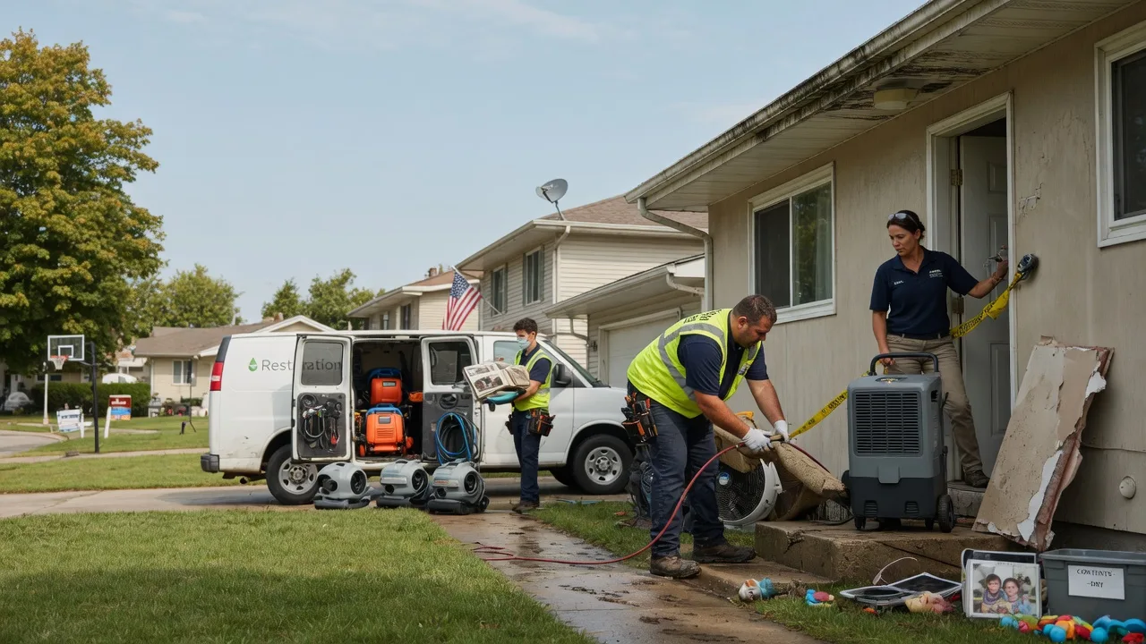 Water Damage Restoration in Pennsburg, PA near me